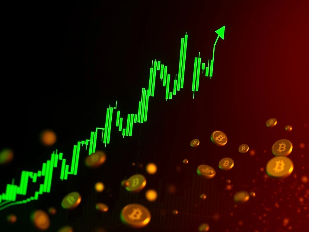 PIVX price chart showing dramatic 335% surge amid cryptocurrency market volatility