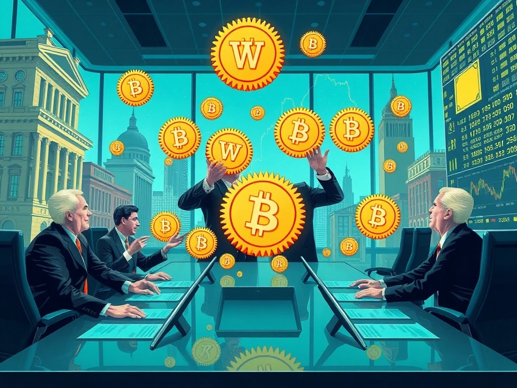 Political influence manipulating crypto valuations through WLFI token control and market manipulation