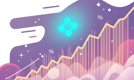 Polkadot surge showing dramatic price increase on financial chart