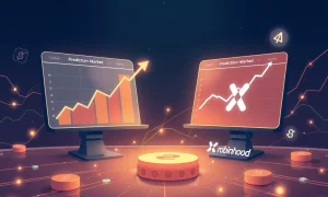 Rising decentralized betting platforms Polymarket and Kalshi achieving multi-billion dollar valuations with major partnerships