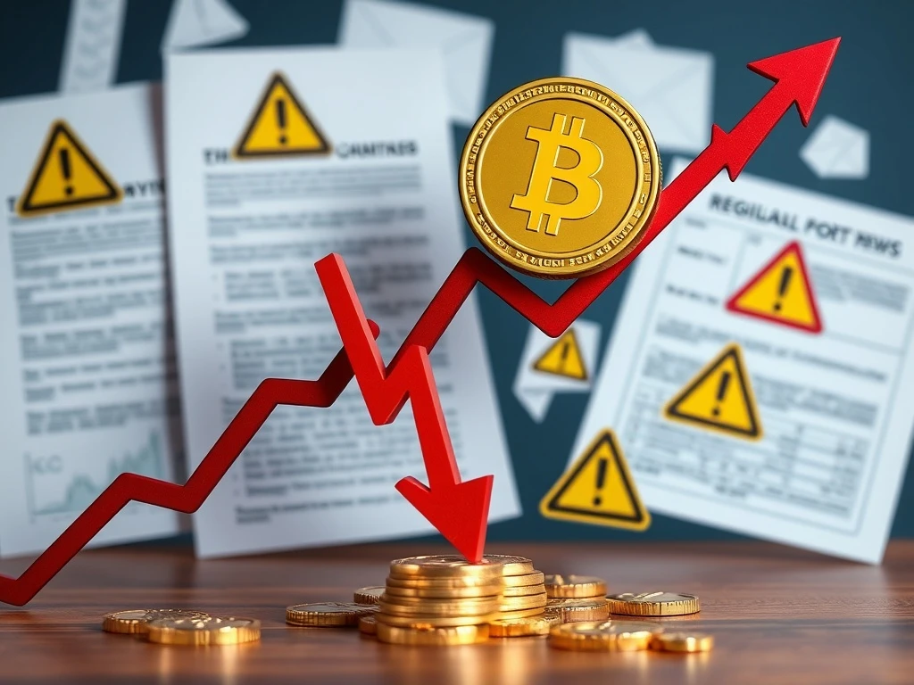 POND token catastrophic decline chart showing regulatory impact on cryptocurrency