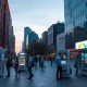 Modern public automation systems enhancing urban life through accessible self-service technology