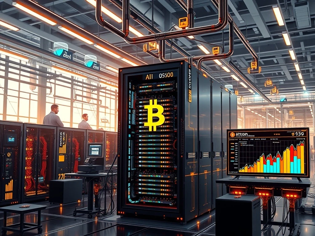 Publicly traded crypto firms leveraging AI technology for Bitcoin mining and staking operations