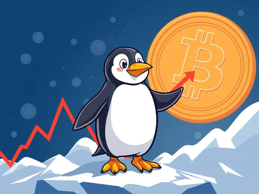 Pudgy Penguins cryptocurrency price analysis showing potential breakout pattern and market trends