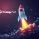 Pump.fun platform achieving record trading volume during memecoin market surge