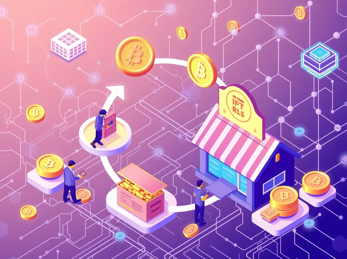 Rarible's innovative NFT buyback model creating sustainable trader rewards through transaction fee redistribution