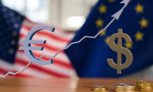 RBC's optimistic Euro Dollar forecast showing upward trend to 1.24 target