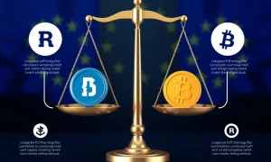 Analyzing regulatory risk in crypto sector through compliance scales and cryptocurrency symbols