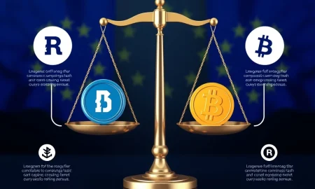 Analyzing regulatory risk in crypto sector through compliance scales and cryptocurrency symbols