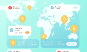 Remittix cryptocurrency facilitating global cross-border payments with blockchain technology