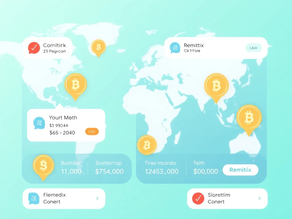 Remittix cryptocurrency facilitating global cross-border payments with blockchain technology