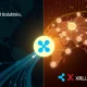 Ripple's cross-border payments network connecting global financial institutions with digital currency flows