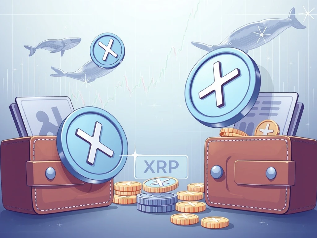 Strategic XRP transfer analysis showing blockchain movement and market impact