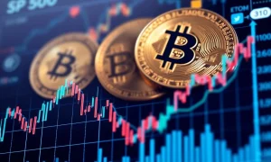 S&P 500 index analysis showing Robinhood inclusion and MicroStrategy exclusion despite Bitcoin holdings