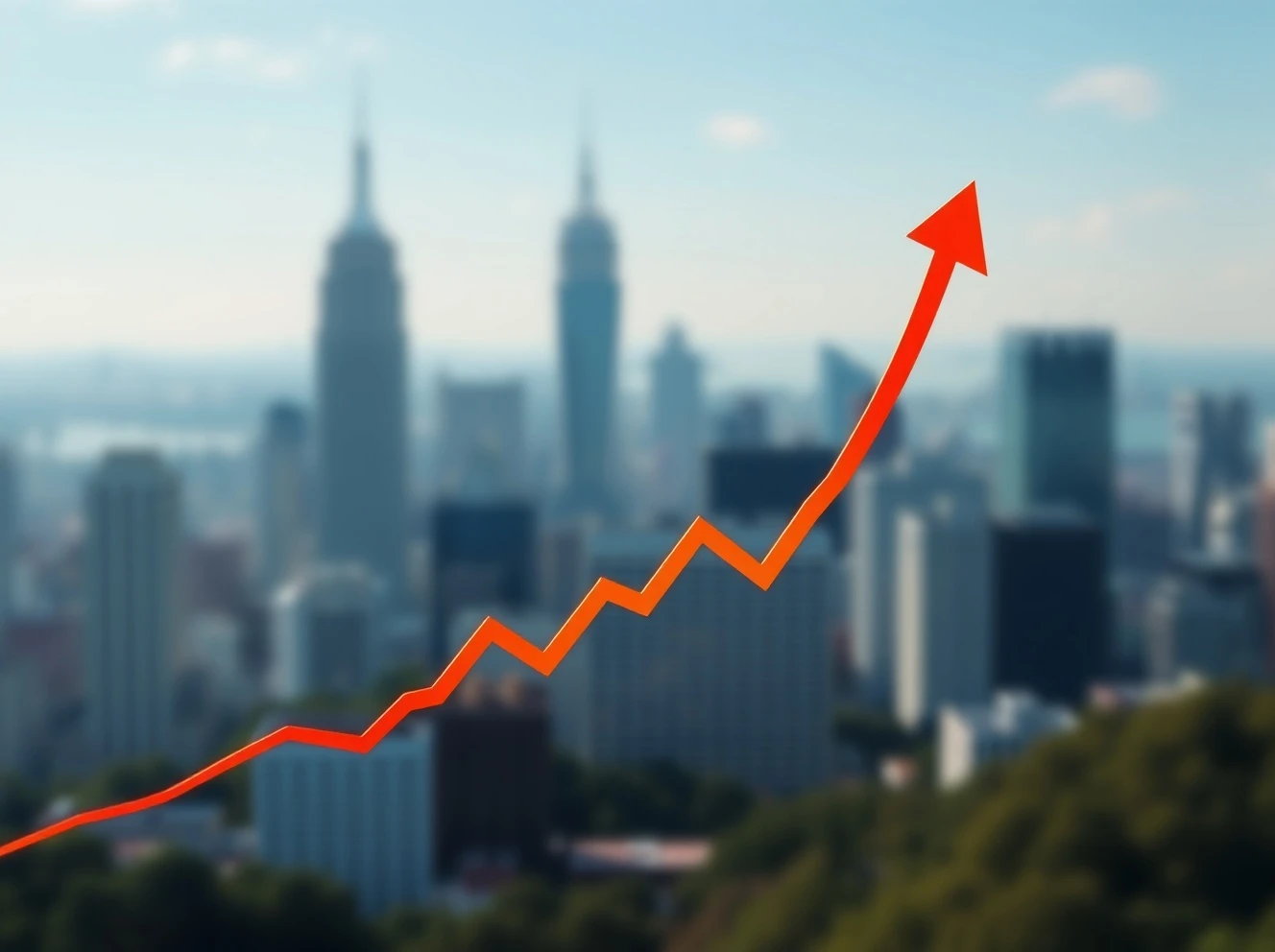 Visualizing the Russell 2000's potential to outperform the S&P 500, showing growth trajectories.