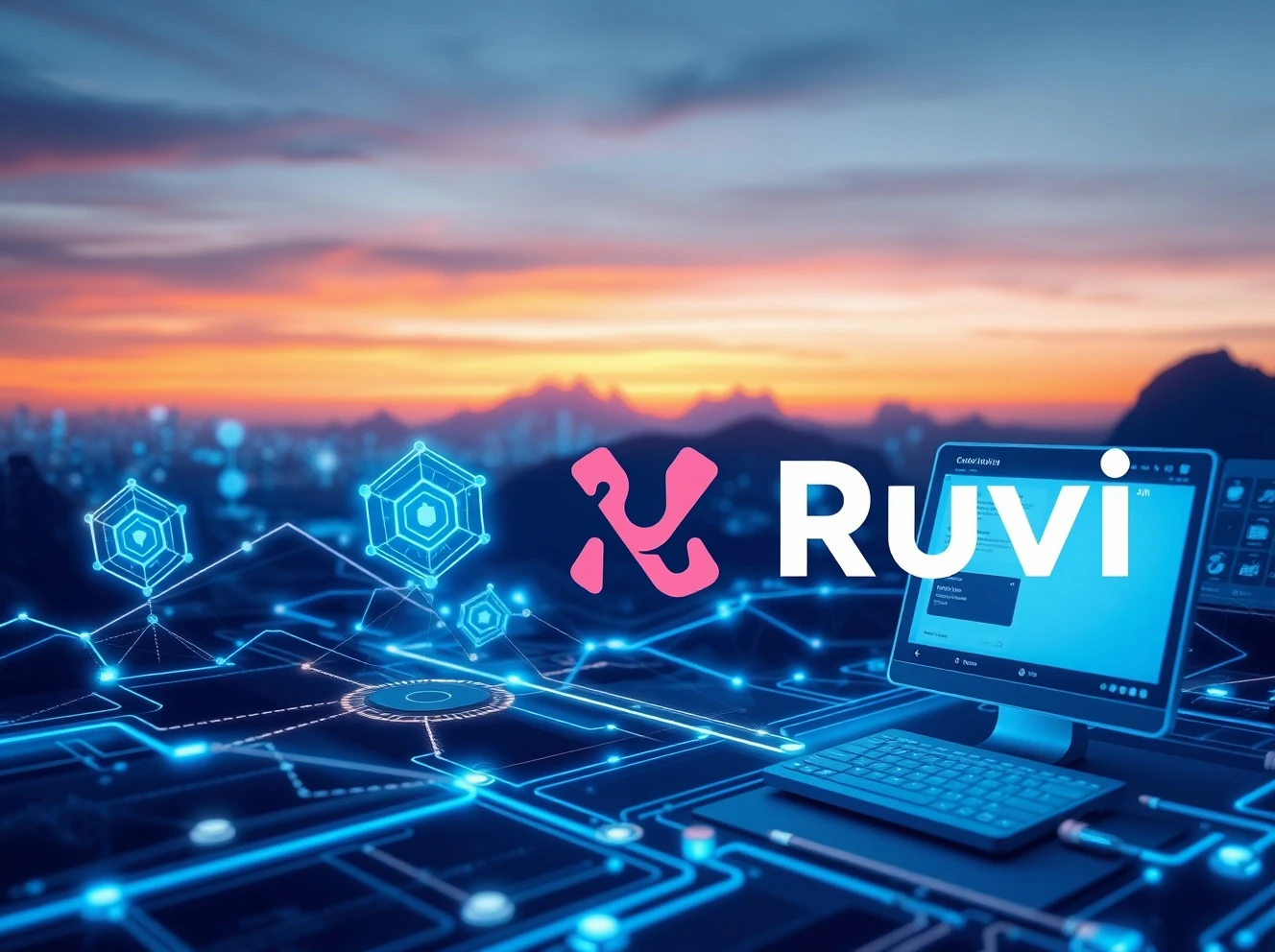 Ruvi AI blockchain technology transforming content creation with artificial intelligence tools