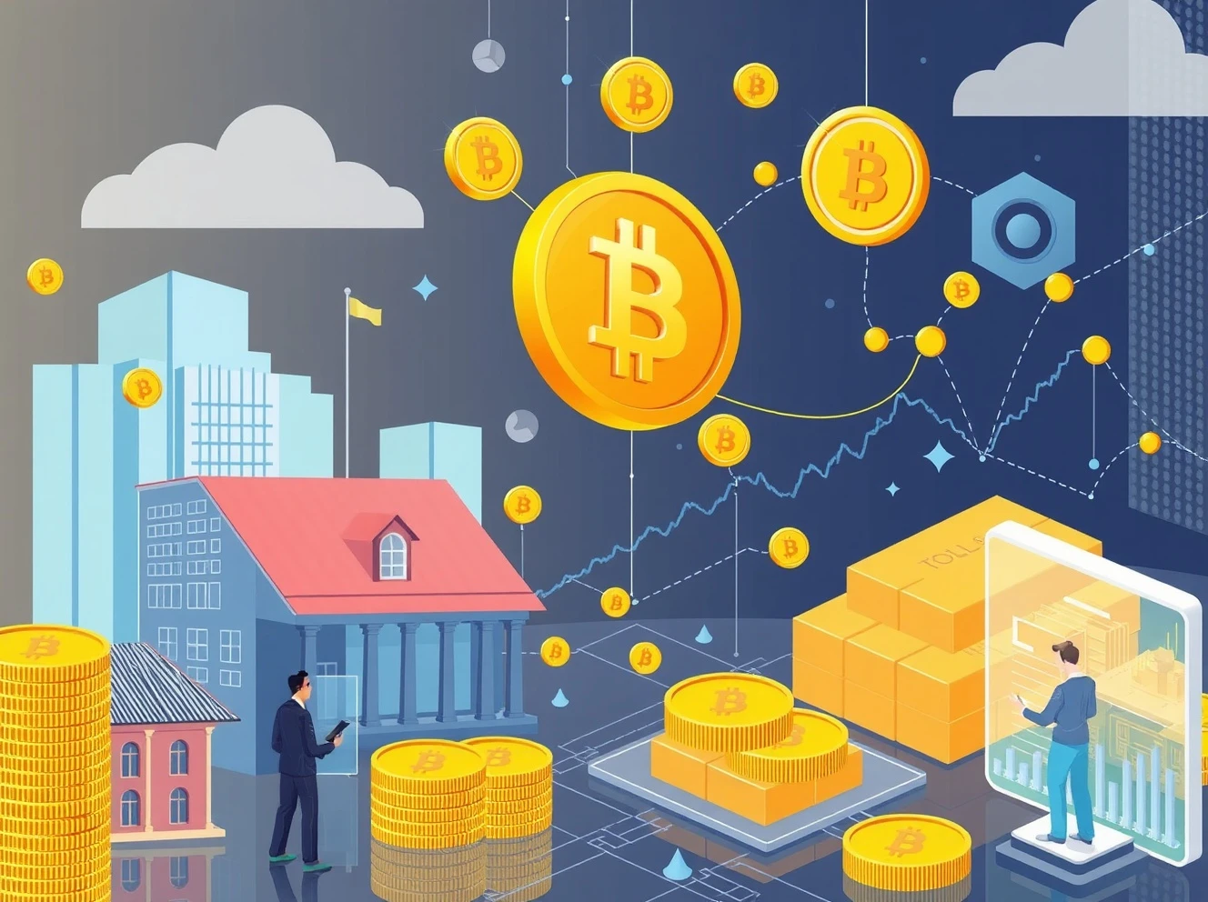 RWA tokenization transforming physical assets into digital investment opportunities through blockchain technology