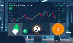 S&P 500 index analysis featuring Robinhood inclusion and MicroStrategy Bitcoin exclusion