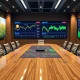 Corporate Bitcoin treasury strategy meeting showing agricultural and cryptocurrency integration