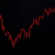 Cryptocurrency volatility crash showing SC's dramatic 259% monthly decline