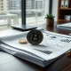 SEC approval document for crypto ETF with regulatory stamps and digital asset symbols
