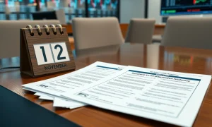 SEC delays crypto ETFs decision on regulatory desk with calendar showing November deadline