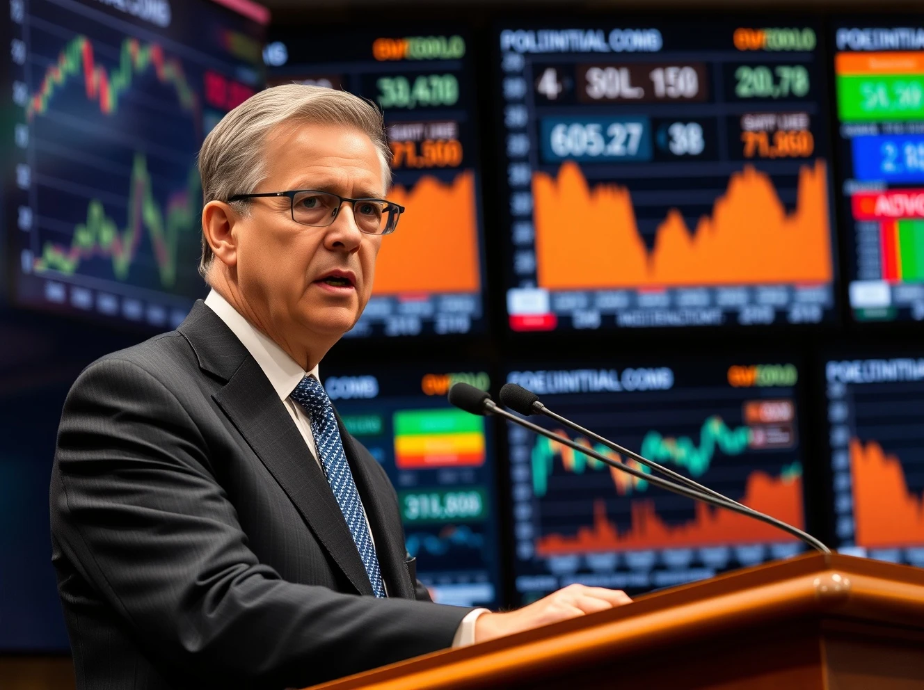 Secretary Bessent delivering critical inflation warning at economic conference