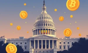 Senate Bill transforming cryptocurrency regulatory landscape with blockchain elements
