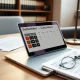 Settlement calculator showing estimated car accident compensation with legal documents