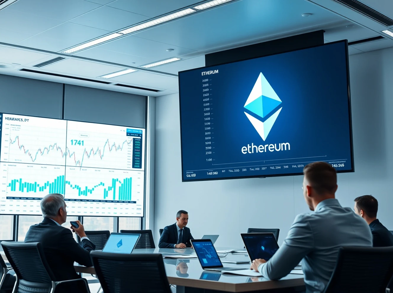 Corporate Ethereum holdings strategy analysis showing SharpLink's $3.6B investment in digital assets
