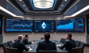 SharpLink's innovative Ethereum treasury strategy dashboard showing institutional investment performance