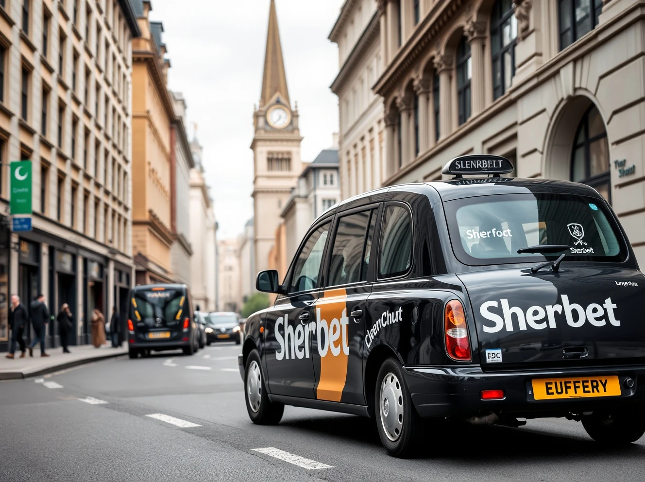 Sherbet electric London black cab leading sustainable urban transportation revolution