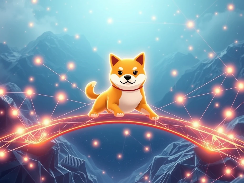 Shiba Inu token demonstrating cross-chain utility across multiple blockchain networks in DeFi ecosystem