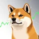 SHIB double bottom pattern analysis showing potential bullish breakout with cryptocurrency charts