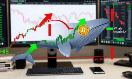 SHIB whale accumulation analysis showing contrasting market signals and price impact