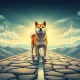 Shiba Inu cryptocurrency at critical price decision point showing breakout or breakdown potential