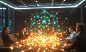 Sierra AI funding announcement showing enterprise artificial intelligence technology interface