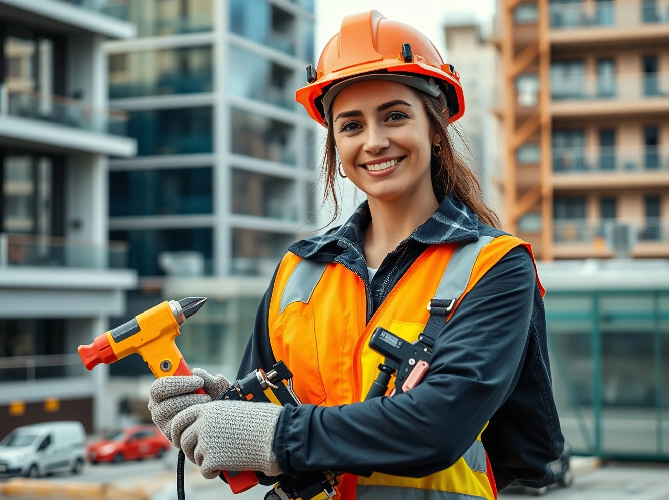 Tania-Joy Bartlett demonstrating skilled trades expertise as a Master Electrician