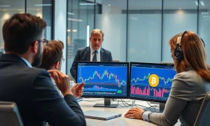 Small business team implementing strategic Bitcoin allocation for treasury resilience and growth
