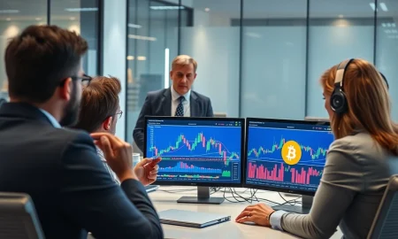 Small business team implementing strategic Bitcoin allocation for treasury resilience and growth
