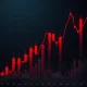 SNX cryptocurrency catastrophic price collapse showing extreme market volatility and technical breakdown