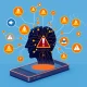 Business analysis of social media addictive algorithms showing psychological impact and ethical solutions