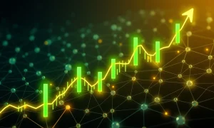 Solana blockchain network showing strong $200 support level with bullish price momentum indicators