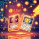Solana blockchain transforming Pokémon cards into digital NFT collectibles with market growth visualization