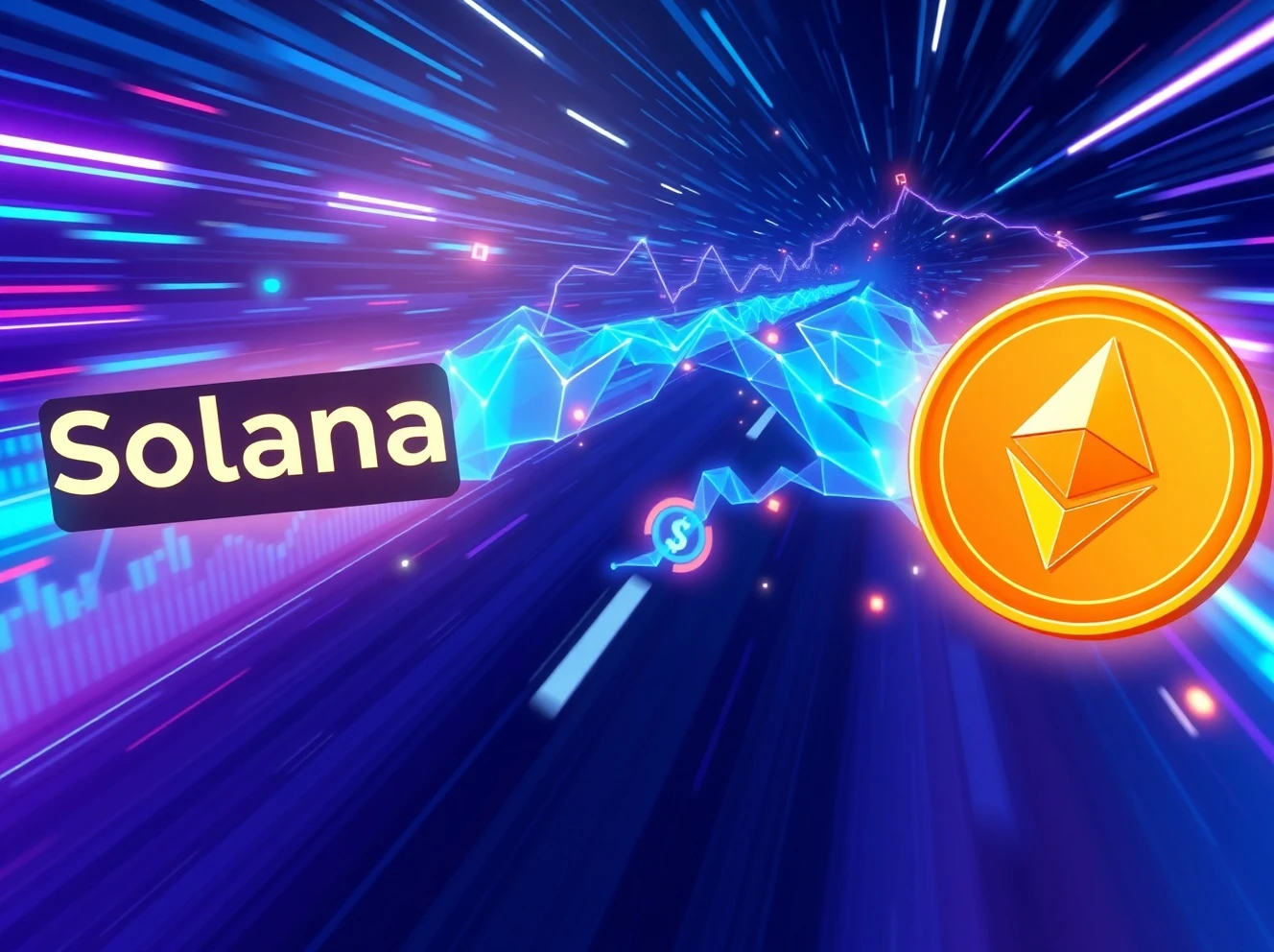 Solana DEX volume growth challenging Ethereum's blockchain dominance in decentralized exchange markets