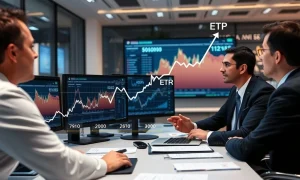 Solana ETF approval timeline showing institutional investment growth and regulatory progress indicators
