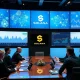 Corporate Solana investment strategy meeting with blockchain analytics dashboard
