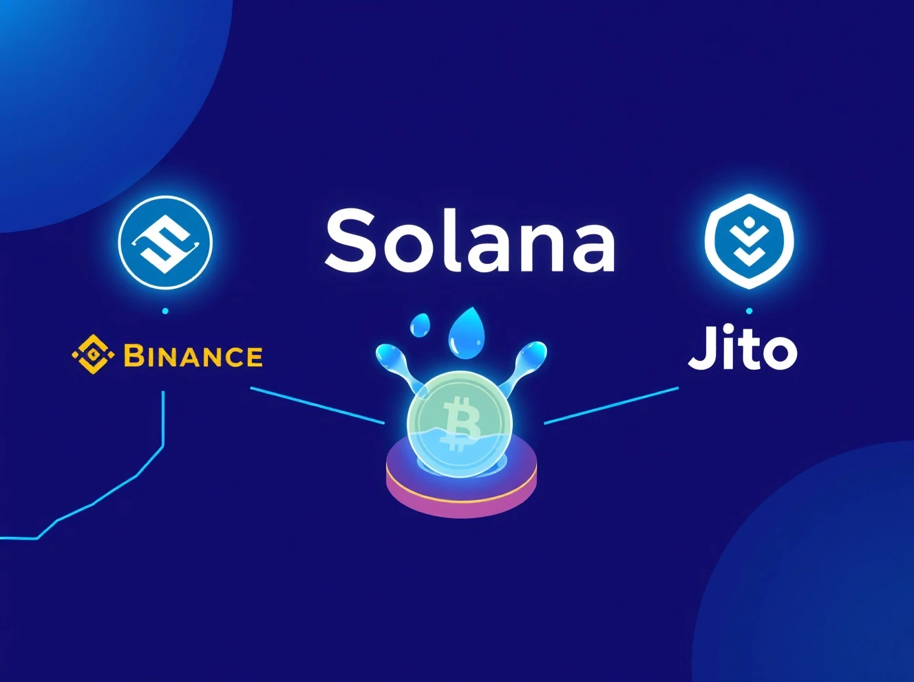 Solana liquid staking competition between Binance bnSOL and JitoSOL tokens