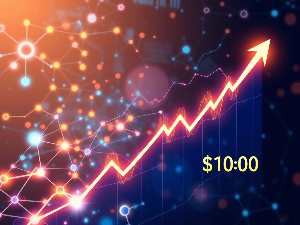 Solana blockchain network demonstrating lightning-fast transaction speed with bullish price trajectory analysis