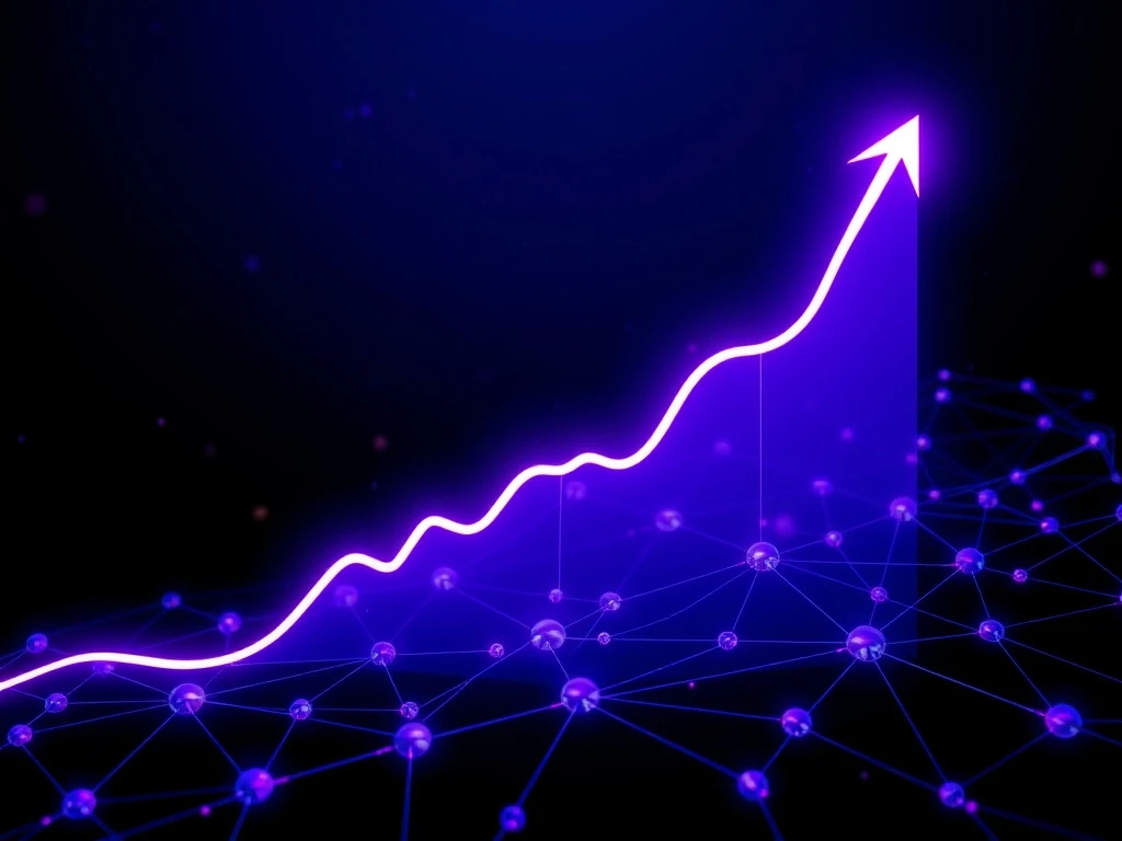 Solana blockchain network analysis showing price growth versus declining transaction activity